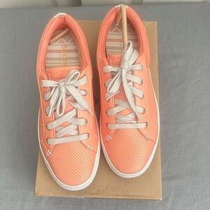 New Sperry Charter LTT Playa Coral Sneaker Tennis Shoe Women’s  Size 8.5m